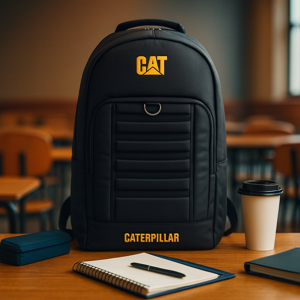 کوله پشتی Cat مشکی مدل payam