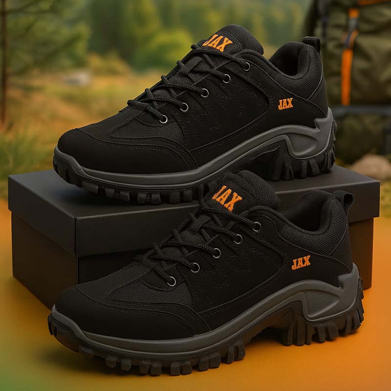 کفش ساقدار مردانه مشکی مدل JAX