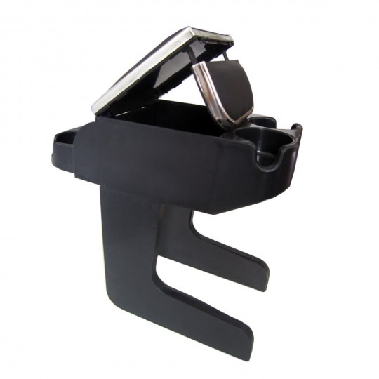 کنسول متحرک خودرو 4 لیوان مشکی ( پژو)